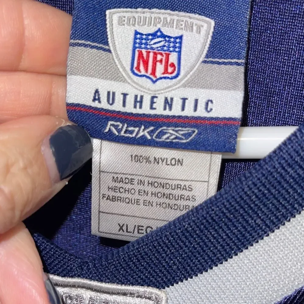 Adalius Thomas #96 New England Patriots Reebok NFL Football Jersey XL - Picture 3 of 7